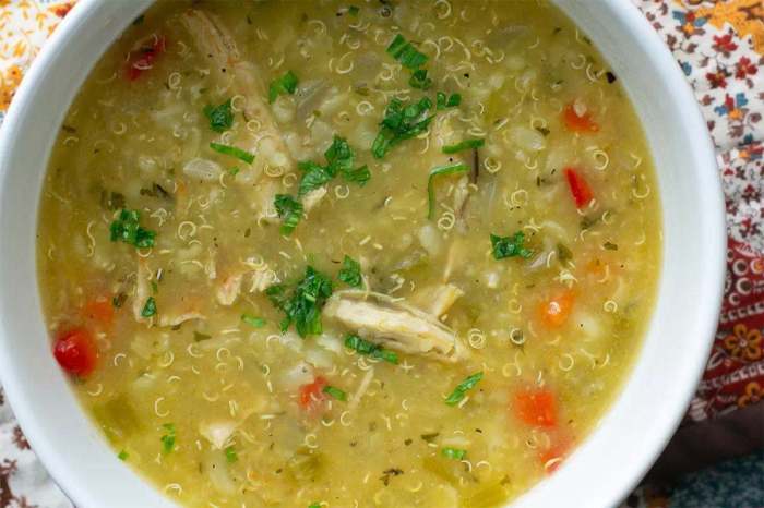 Pheasant soup recipe