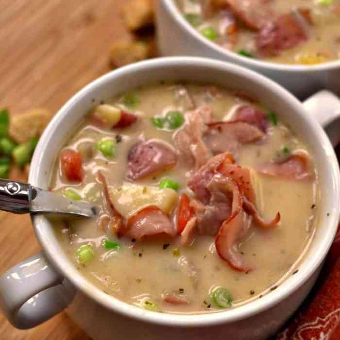 Potato and ham soup recipes