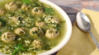 Recipe for meatballs for italian wedding soup