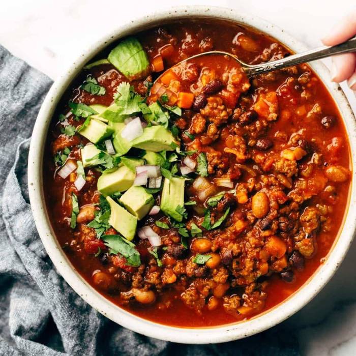 Recipe for chili soup