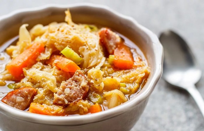 Recipe for smoked sausage soup