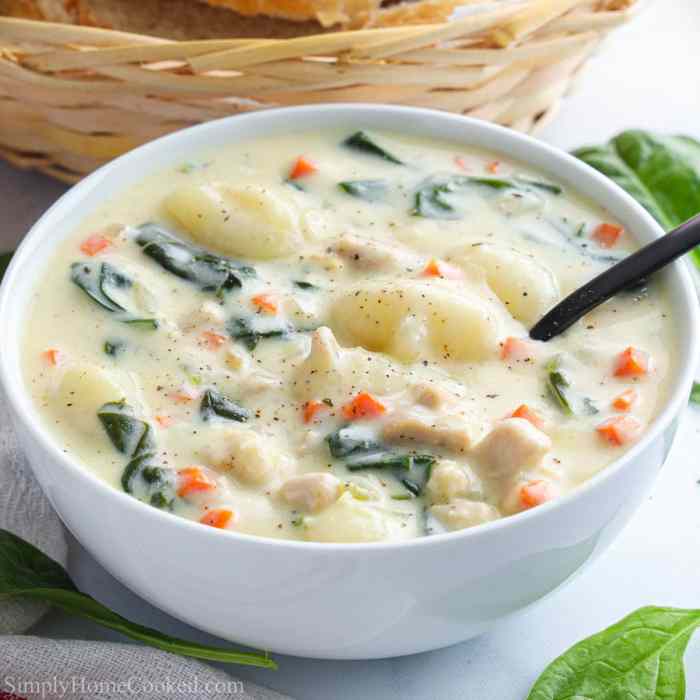 Olive garden chicken gnocchi soup all recipes