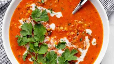 Recipe for Lentil Soup Without Tomatoes