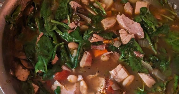 Recipe for turkey vegetable soup