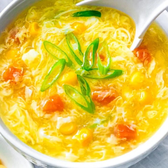 Recipe for egg flower soup