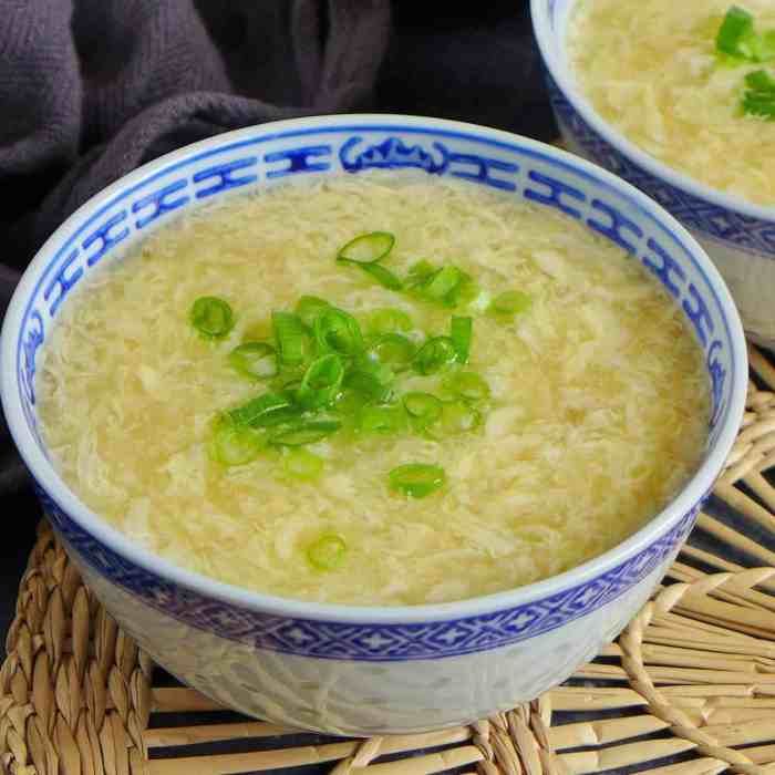 Recipe for egg flower soup