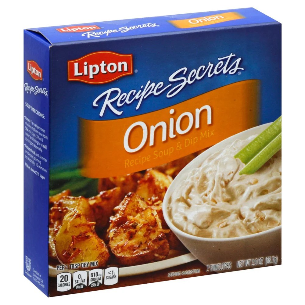 Onion recipe soup and dip mix