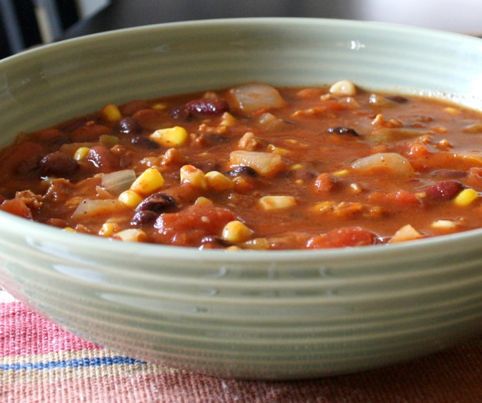 Recipe for chili soup