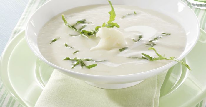 Recipe for cauliflower and potato soup