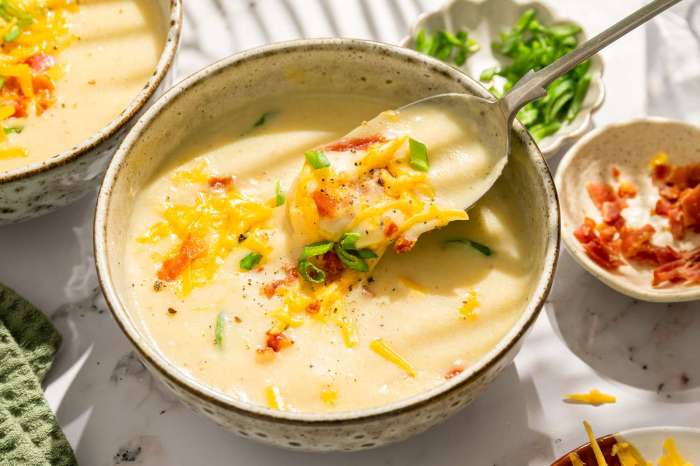 Potato soup recipe using heavy whipping cream